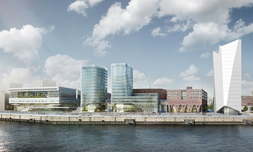 Steinfeld und Partner - Referenzobjekt HafenCity, Engel & Völkers Headquarters Baufeld 60